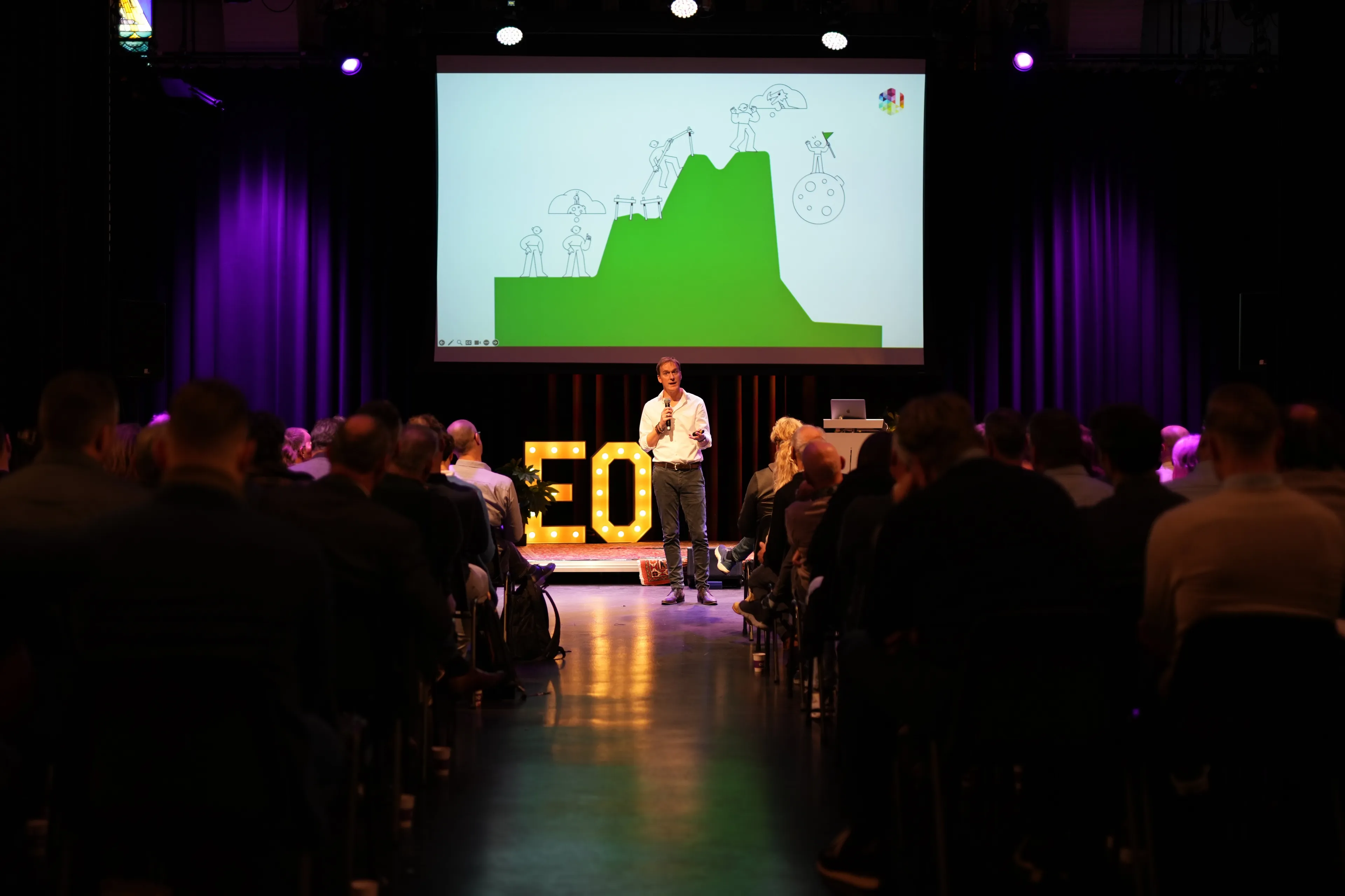 Ondernemers die de EO een warm hart toedragen.