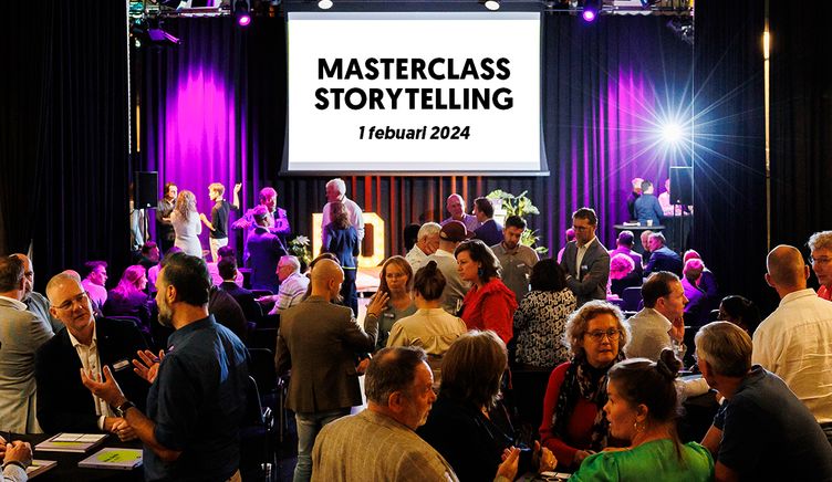 Kom op 1 februari naar de Masterclass Storytelling